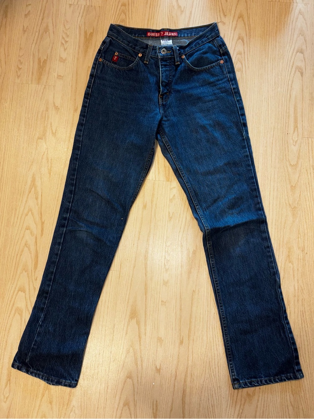 Guess Indigo Straight Leg Jeans